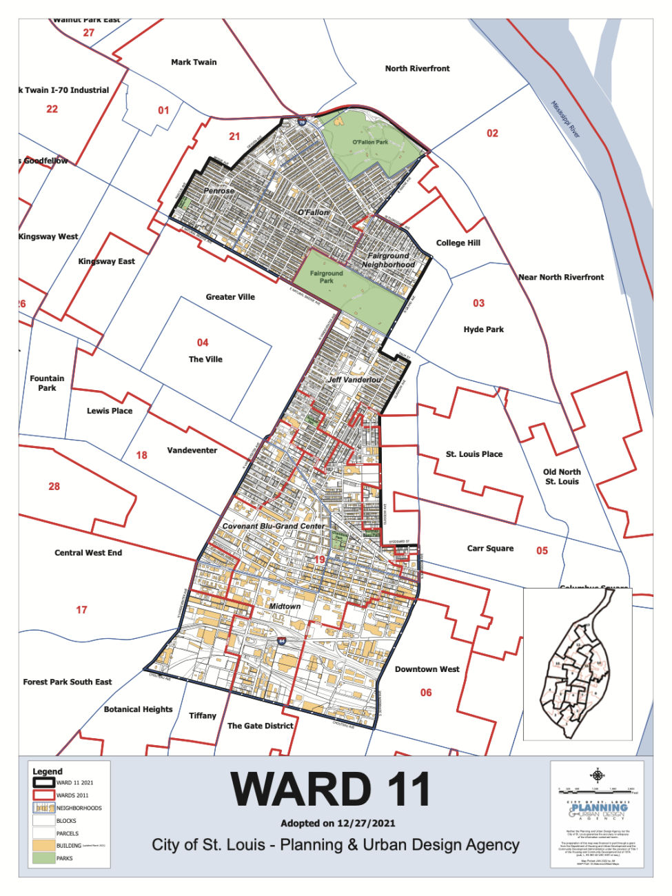Planning Agency Map