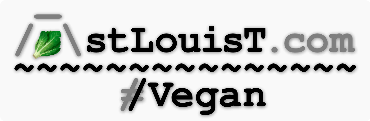 Vegan logo treatment
